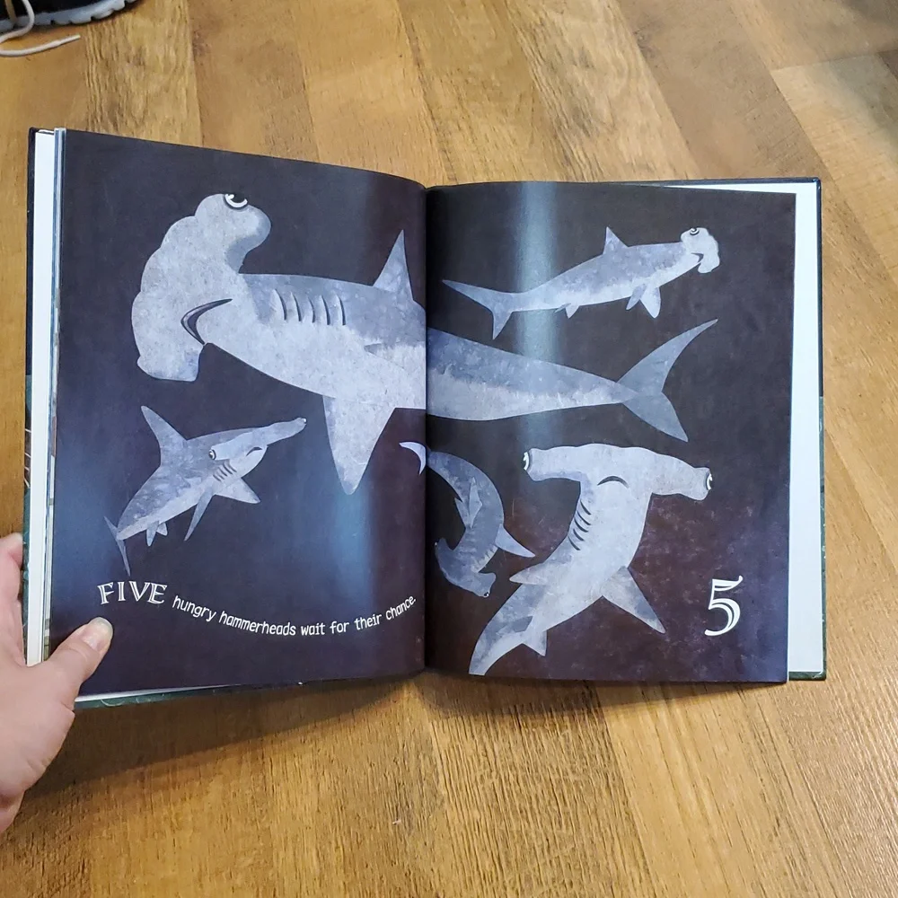One Nighttime Sea Book‎ by Deborah Lee Rose Hardcover Counting Book